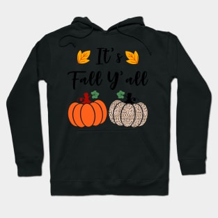 It's Fall Y'all Cute Gnomes Pumpkin Spice Season Hoodie